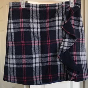 NWOT: J.Crew plaid skirt